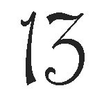число 13