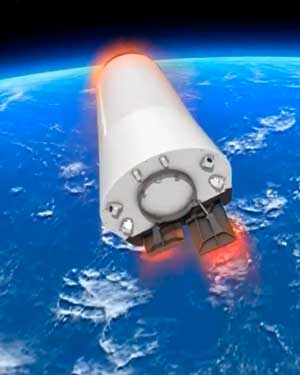 IXV 2016 - беспилотный суборбитальный многоразовый космический корабль ЕКА